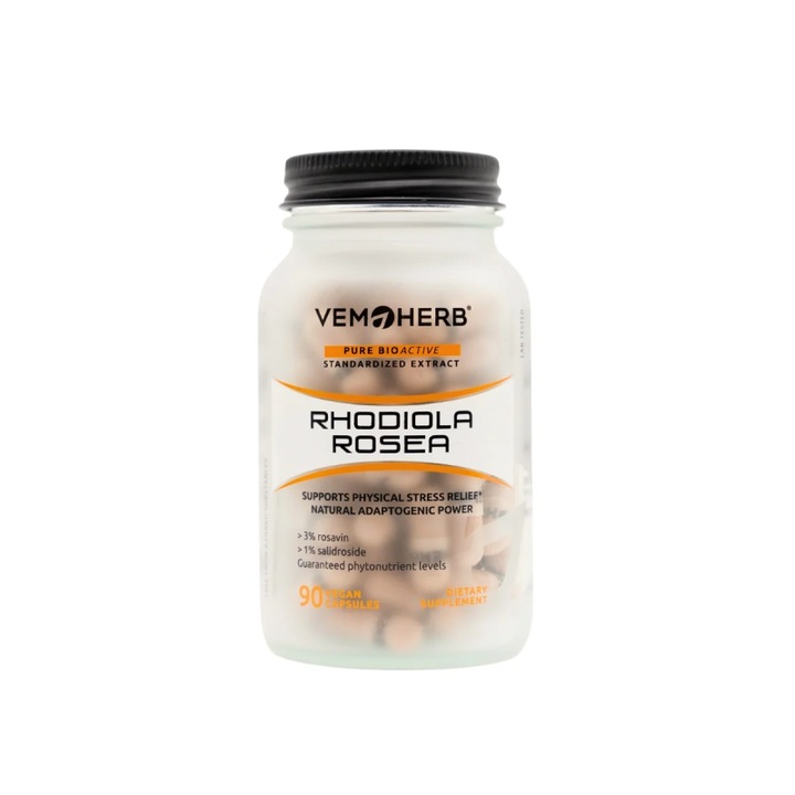 Extract De Rodiola Vemoherb Rhodiola Rosea 90 Capsule