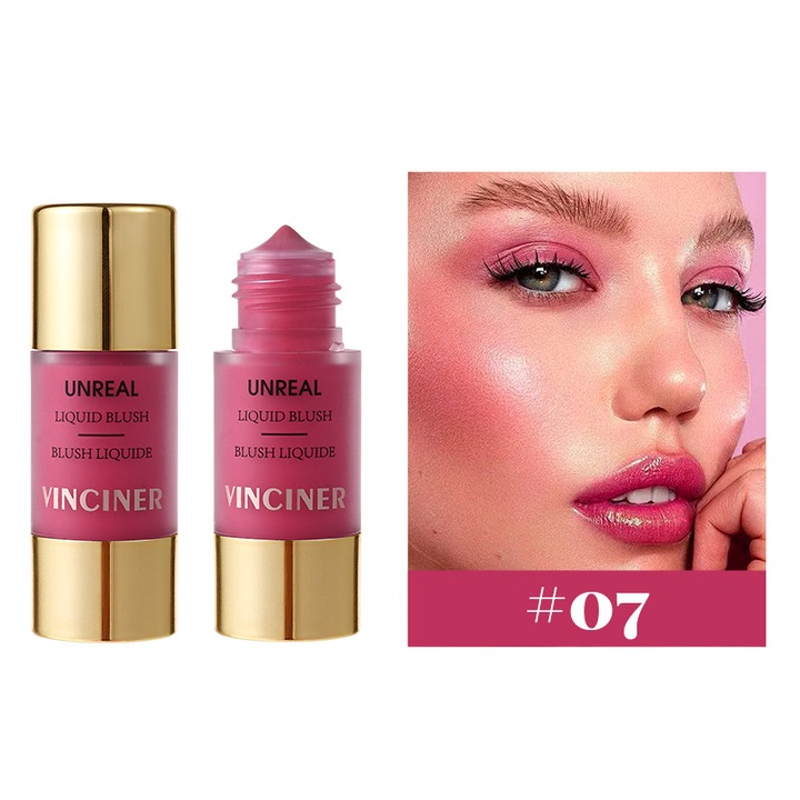 Fard obraz lichid Vinciner 07 natural 10.3ml SPF6, 07