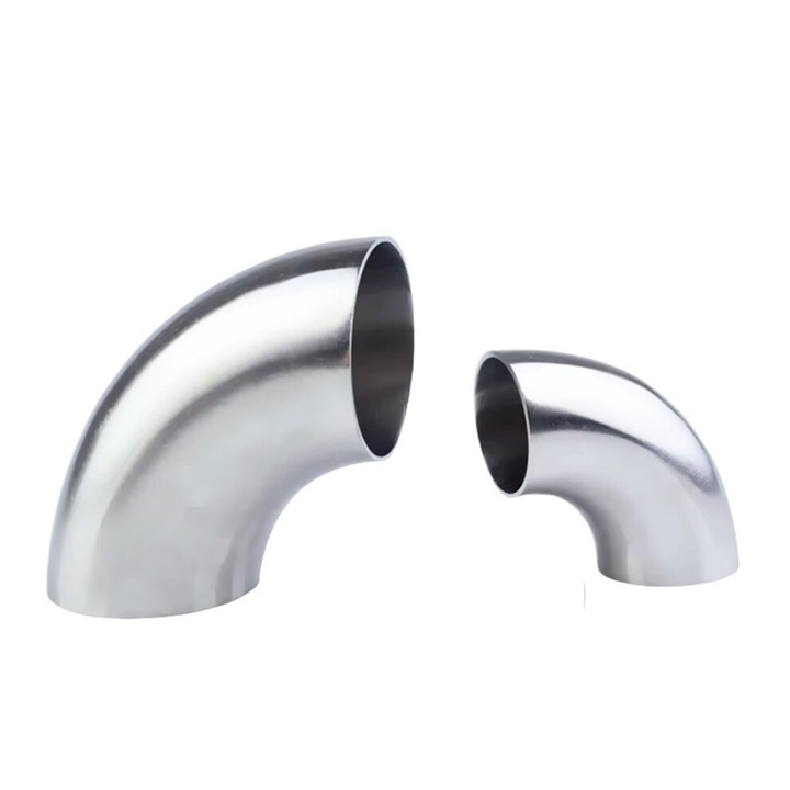 Hegeszthető könyök 90 fokos, rozsdamentes acél 304, 14x1.5mm