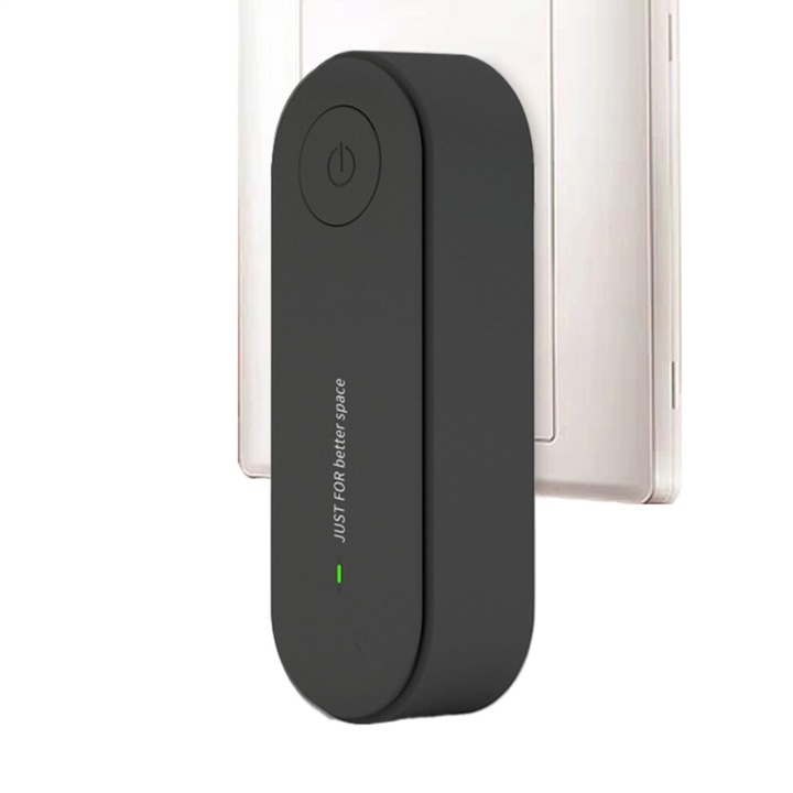 Purificator de aer compact Philips AC850/11, CADR 190 mc/h, Filtru HEPA si cu carbon activ, Mod nocturn, Negru