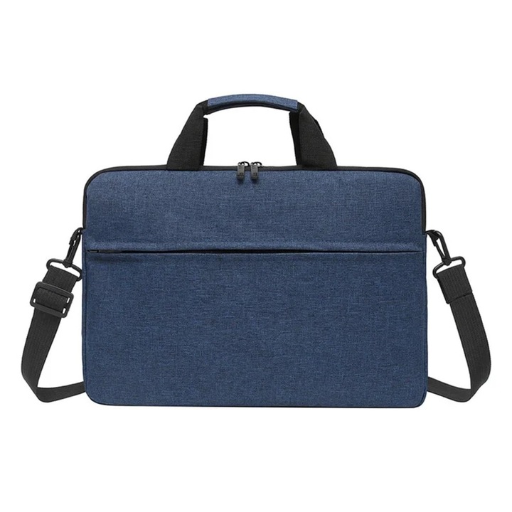 Laptop táska 15.6 hüvelyk, vízálló, sötétkék, kompakt