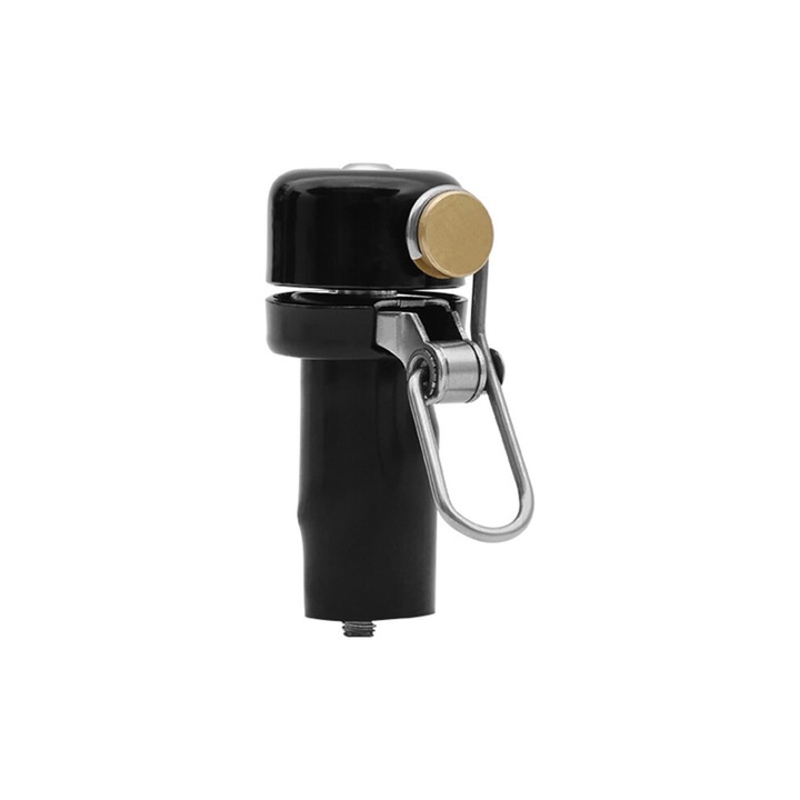Sonerie bicicleta, ergonomic, rezistenta la apa, cupru si silicon, montaj rapid