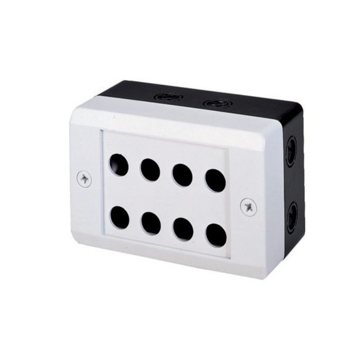 Carcasa montaj aparent Eaton Moeller I8 046299, RMQ16, 8 pozíció, IP65, 153x100x75mm, UL, CSA