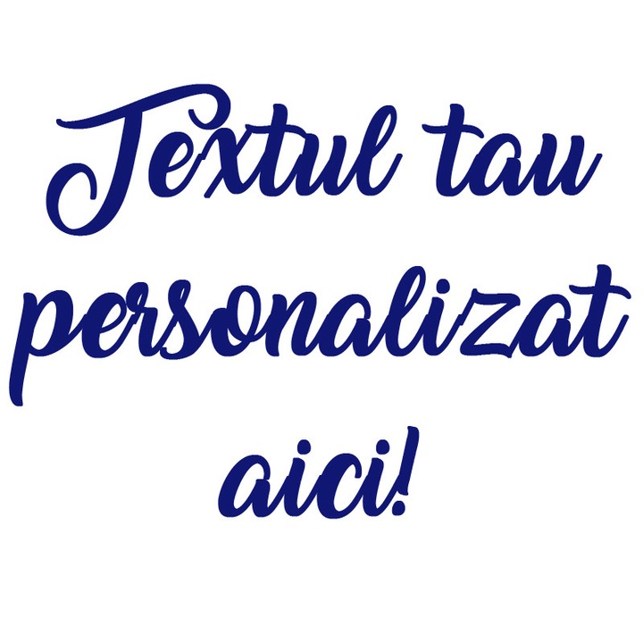 Text decorativ 15-25 litere, lemn colorat, 20 cm, ArtemisGift