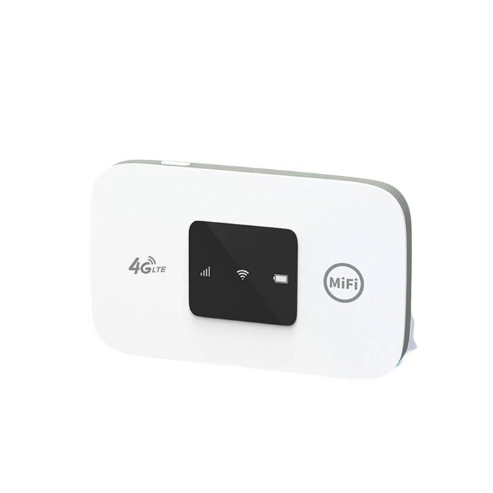 4G LTE vezeték nélküli router, fehér, 150Mbps, kompakt