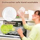 Set 2 borcane din sticla, AFKSMILE, Recipient depozitare in Bucatarie, 700 ml, Conic, Suprafata Exterioara Striata, Capace cu garnitura din silicon, Cu lingurita din lemn, Impermeabil, Pentru zahar, cafea, ceai sau condimente, 10*8*12.5cm, Transparent