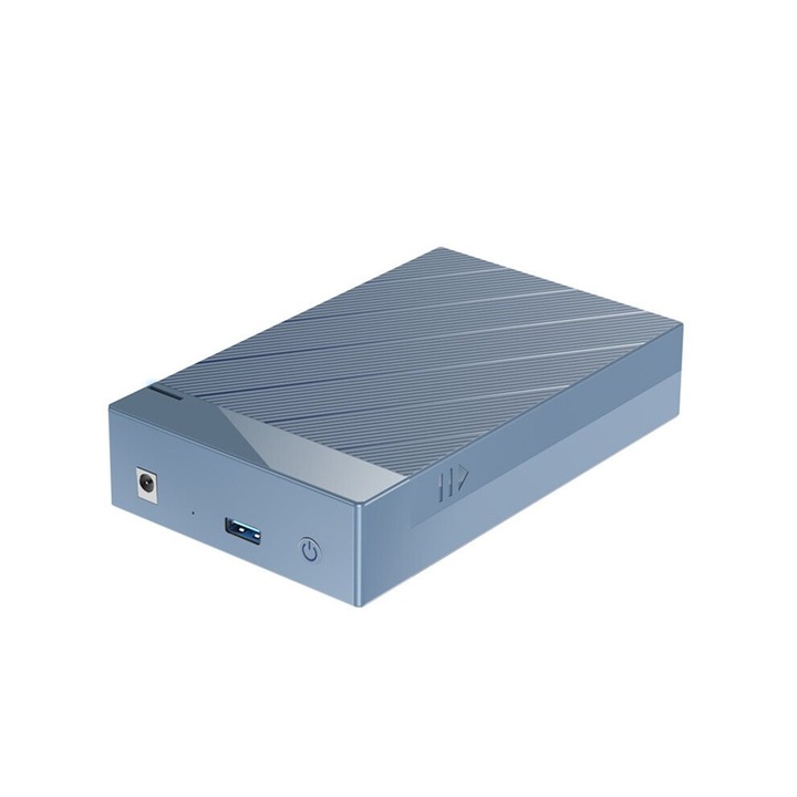 Carcasa externa HDD 2.5/3.5 inch USB 3.0, viteza 5Gbps, negru, 183x116x39mm