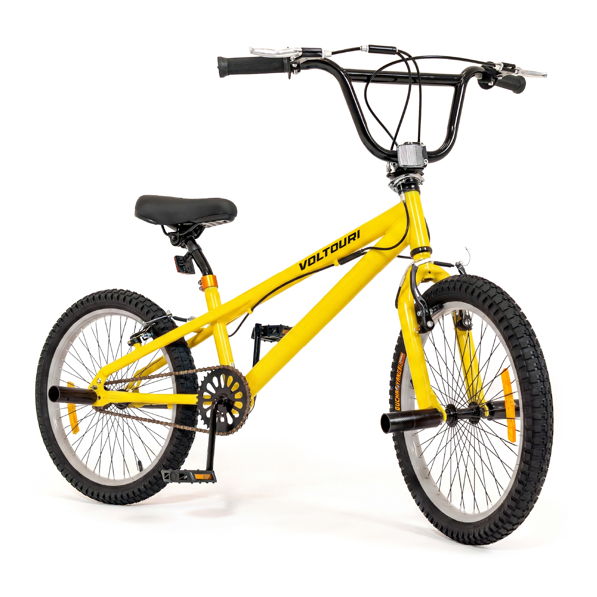 Bicicletă BMX Freestyle AVASTA, 20 inch, 4 peg-uri, albastră - eMAG.ro