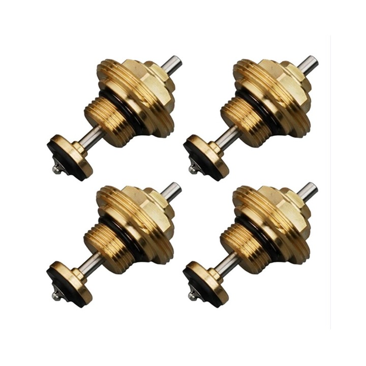 Insertie supapa retur 3/8 inch, filet M30x1.5, alama, set 4 buc