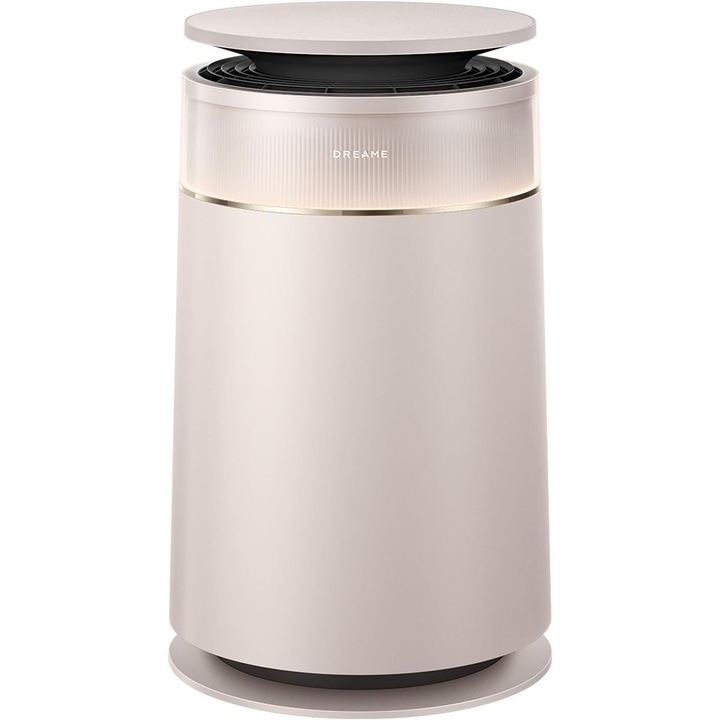 Purificator aer Dreame FP10, 6 etape filtrare, HEPA, Auto-curatare roller, LoopBoost™ Airflow, CataFresh™ eliminare mirosuri, control App/Voice, Gold