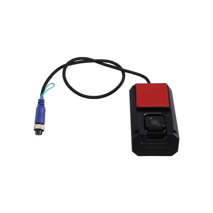 Camera frontala AHD 1080P/720P, negru, 12V, vizibilitate nocturna, ABS, pentru vehicule grele