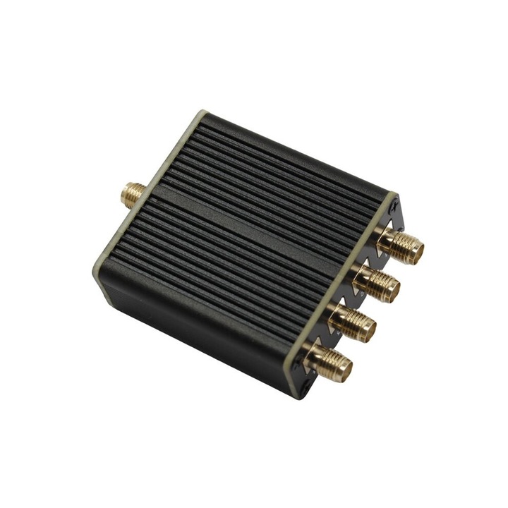 Distribuitor semnal GPS 1-4, aluminiu, negru, 1.4-1.6GHz