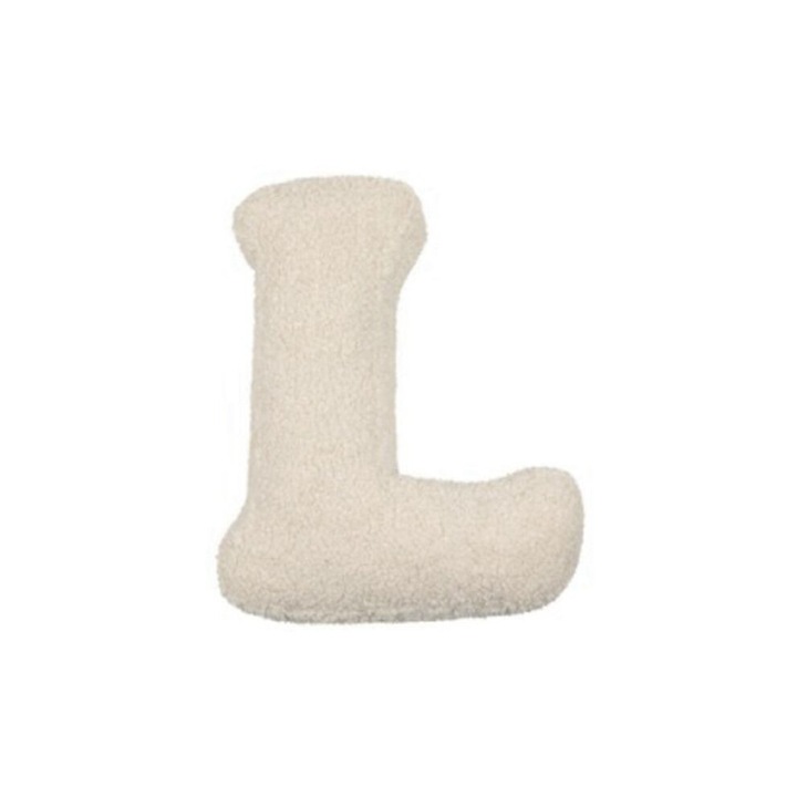 Perna decorativa litera L, plus moale, 30x30cm