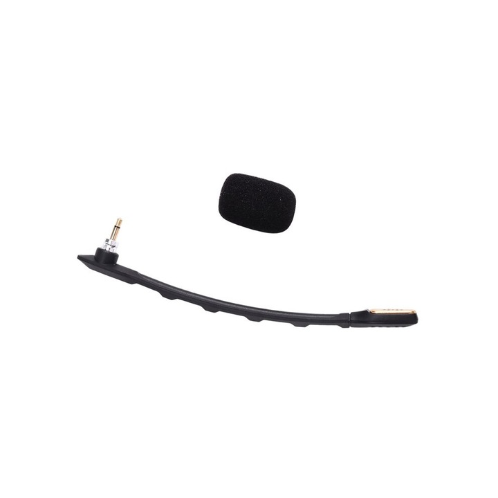 Microfon de inlocuire pentru casti gaming, 18cm, negru
