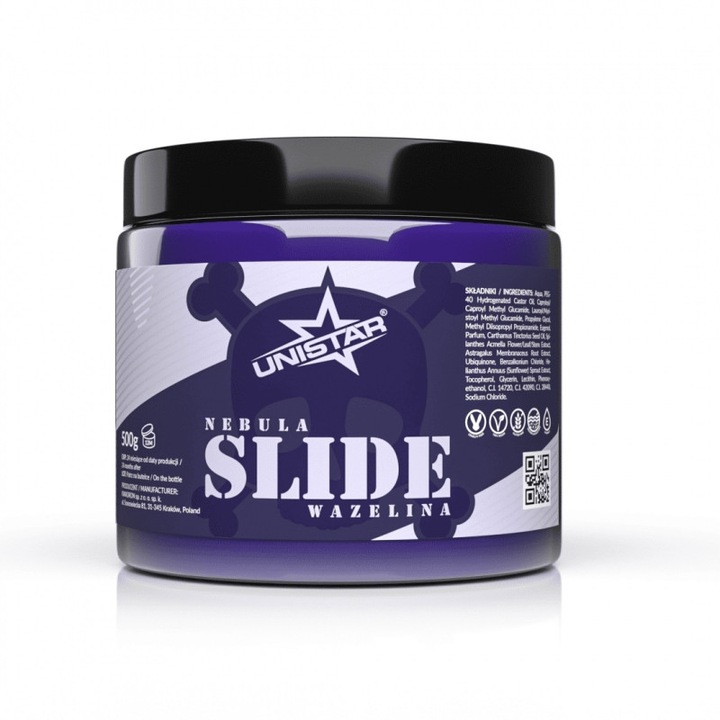 Vaselina pentru tatuaje Unistar Nebula Slide 500g transparenta