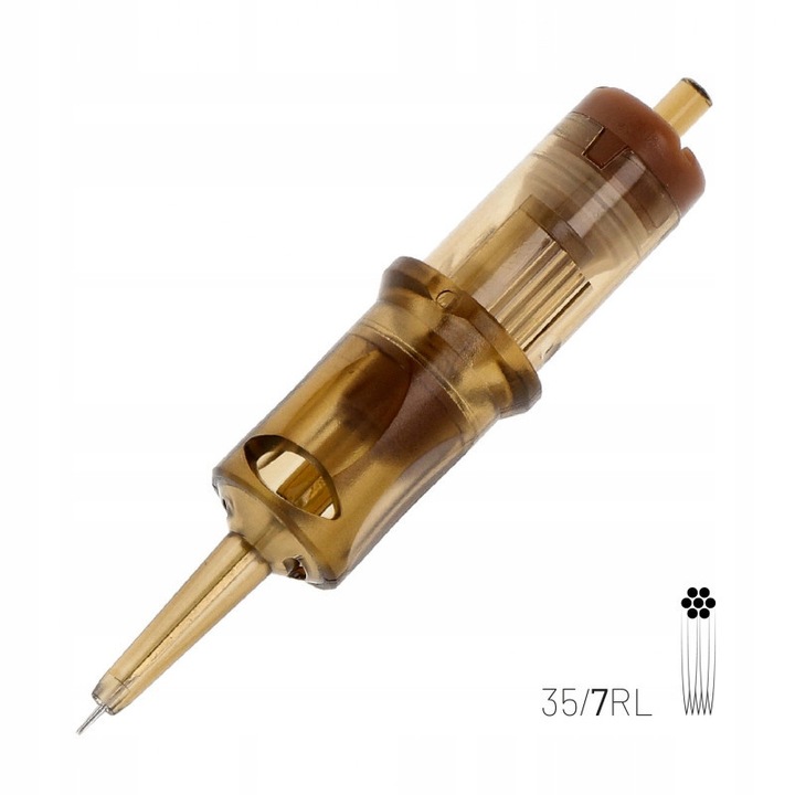 Kwadron Hybrid System tetováló patron 7 tű 0.35mm