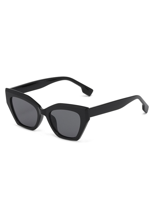 Ochelari de soare dama cat eye, rame PC, UV400, 14.7x5x14cm, multicolor