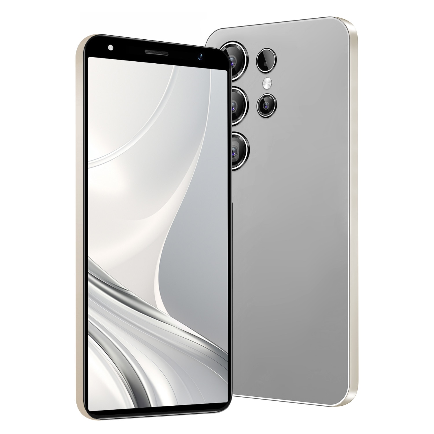 Telefon mobil smartphone Model 1, 5.0 inch InCell, 2GB RAM/16GB ROM, Android 8.1, Dual SIM cu slot microSD dedicat, baterie 2500mAh, Gri