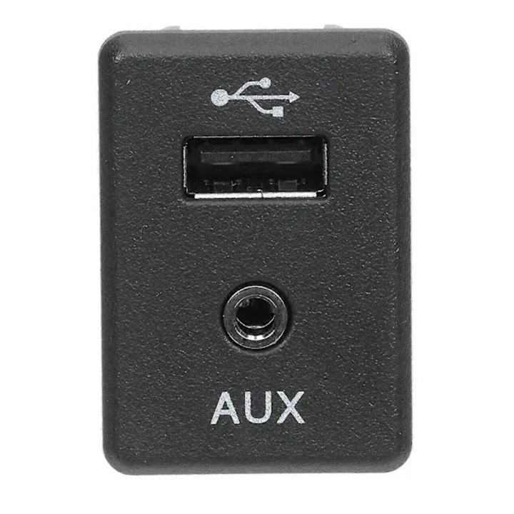 Mufa audio AUX auto negru ABS 28023-4BA0B 1 buc