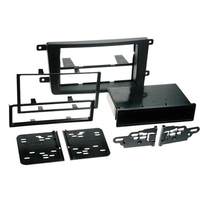 Adaptor conexiune 2-DIN cu compartiment depozitare negru 2007-2009 Mazda CX-9