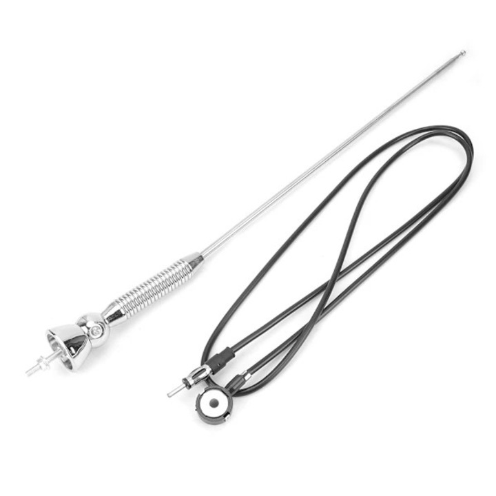 Antena universala auto, fier, montaj pe plafon, negru, set