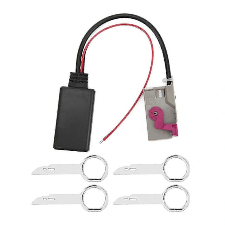 Cablu Bluetooth AUX auto, inlocuitor, negru, 12V, compact