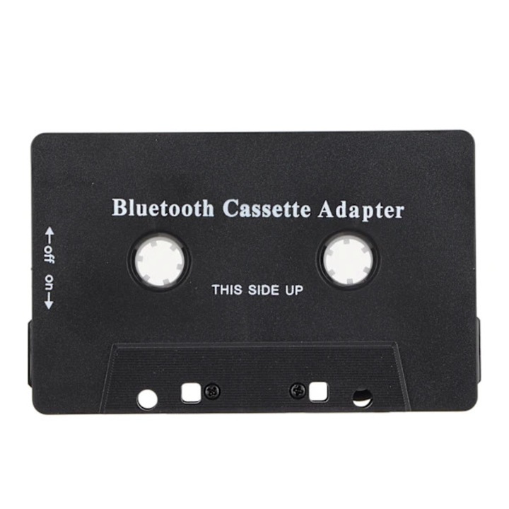 Adaptor caseta Bluetooth, multifunctional, negru, 10x6.4x1cm