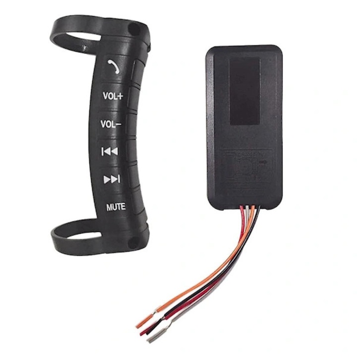 Telecomanda universala volan auto multifunctionala wireless negru