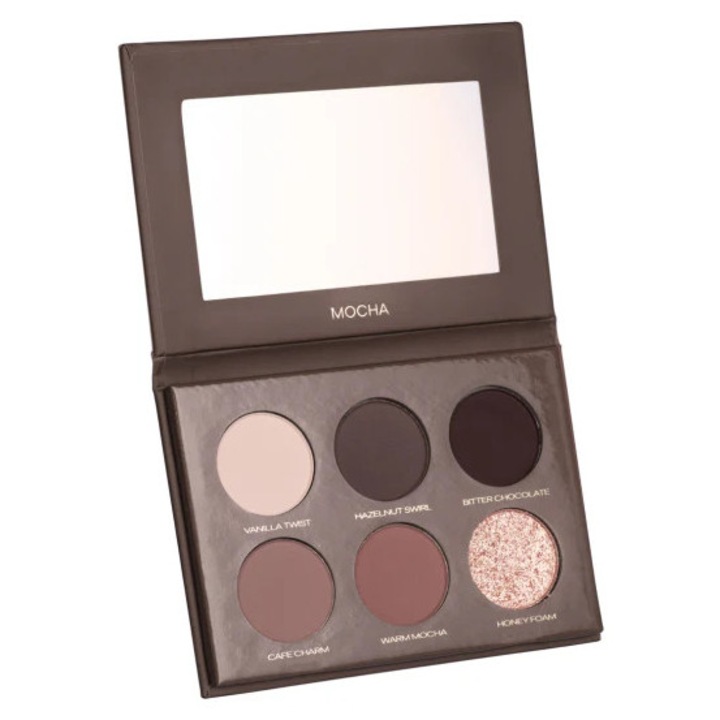 Paleta Farduri de Ochi - Mocha Mousse Eyeshadow Palette Mocha 6x1, 3gr - Pierre Rene