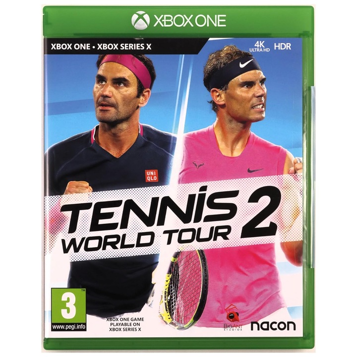 Tennis World Tour 2, Xbox One, Konzol játékszoftver