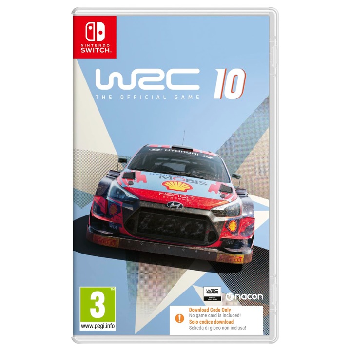 WRC 10, Nintendo Switch, Konzol játékszoftver