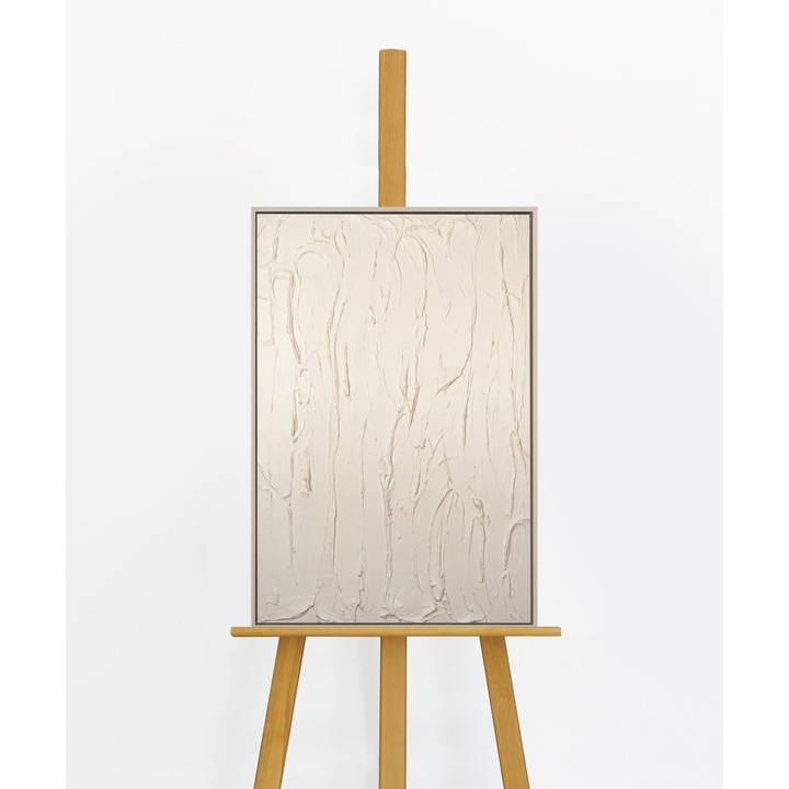 Ръчно рисувана картина "Veil" – 60x40 см, платно, акрил, декоративна рамка