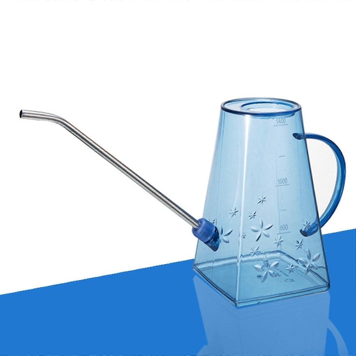 Stropitoare transparenta pentru plante, model vintage, 1.2L, 30x10x15cm