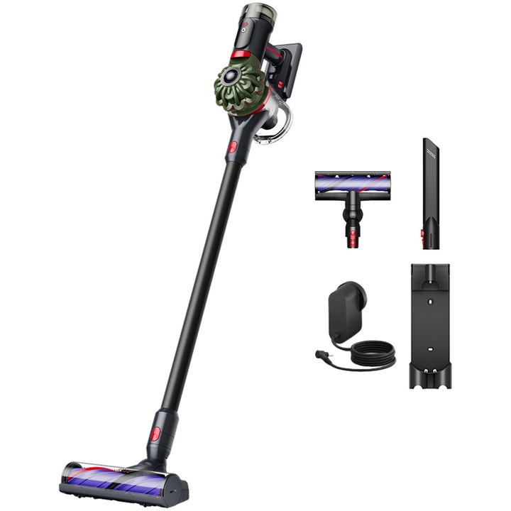 Aspirator vertical, V8 Cyclone 2026, Moulded Army Green/Black