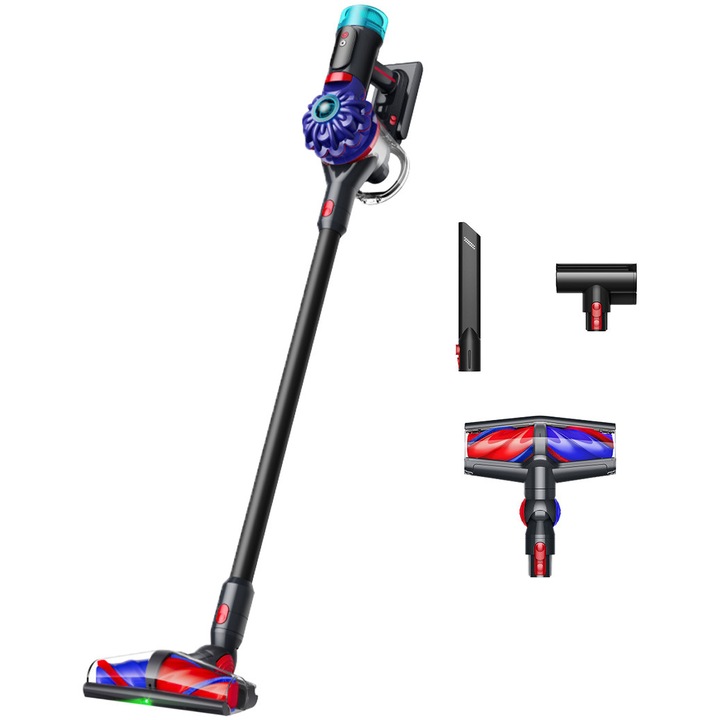 Aspirator vertical fara fir V10 Konical™ (Moulded Vinca/Negru)