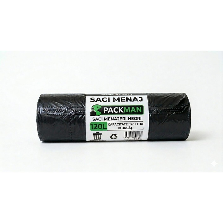 Saci menaj Packman 120L 10/rola