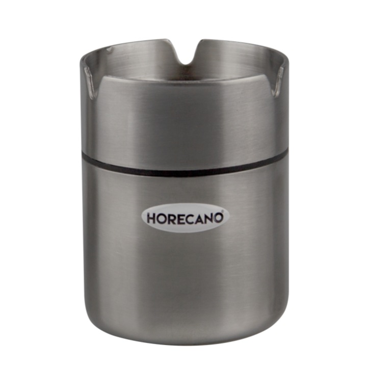 Scrumiera antivant RAKI din inox 7xh9cm