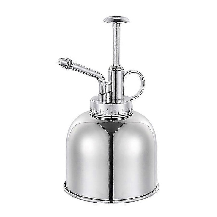 Stropitoare gradina, 300ml, inox, argintiu, reglabila