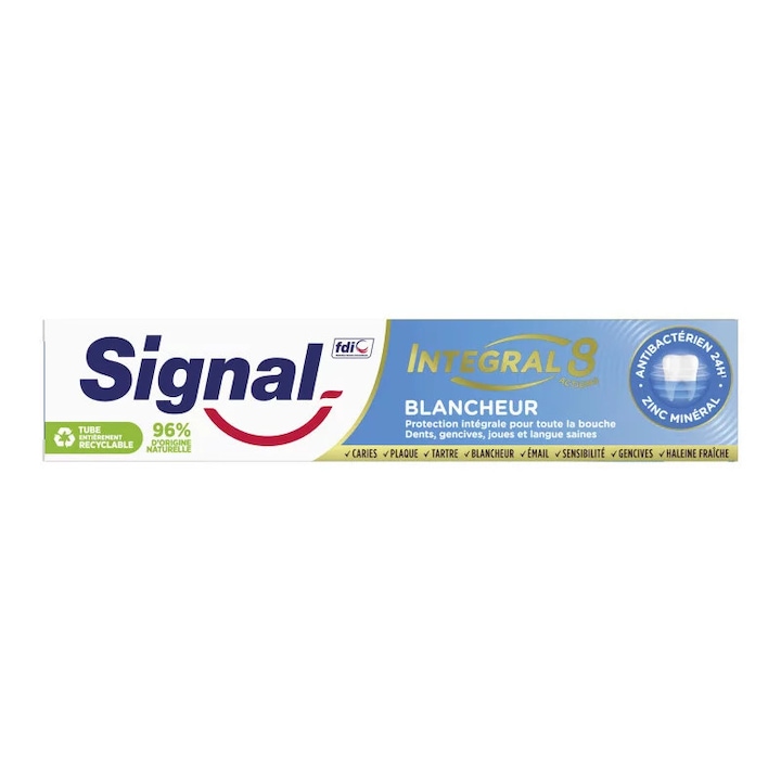 Pasta de dinti pentru albire Signal Integral 8Actions, 75 ml