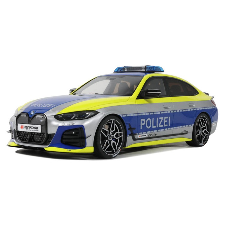 BMW I50 AC Schnitzer ACS4 Polizei 2022 autómodell 1:18 méretarányban, Otto Models (OT1205)