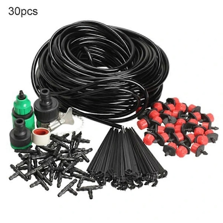 Set irigare automata 30 piese furtun 25m ajustabil multicolor