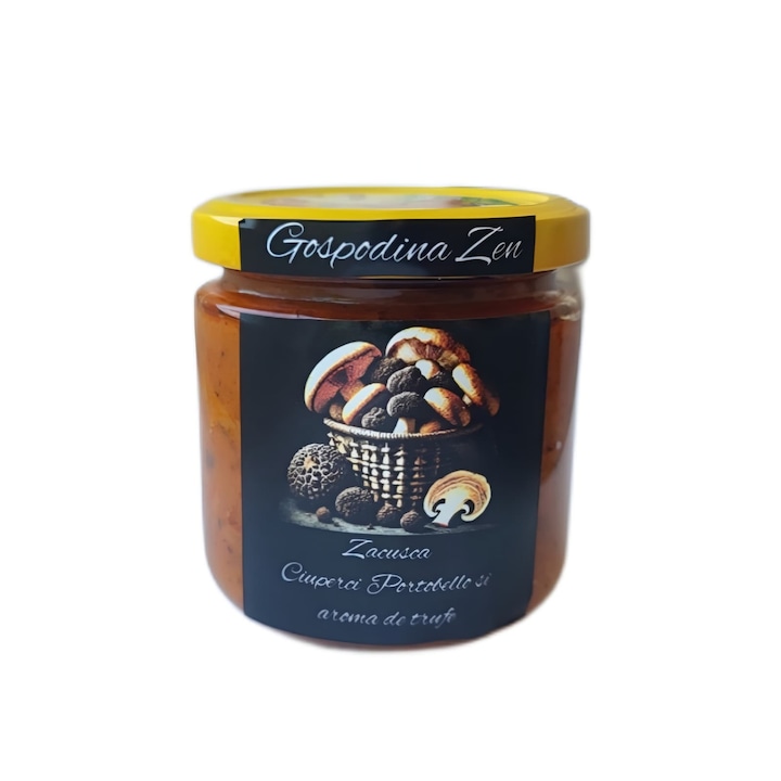 Zacusca ciuperci Portobello si aroma de trufe 200g