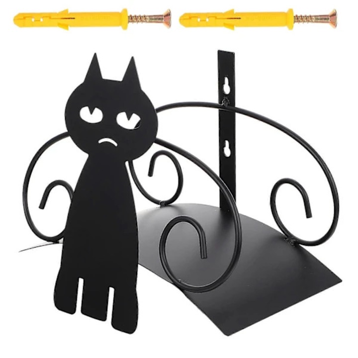 Suport furtun gradina fier negru 27x18.5x15cm