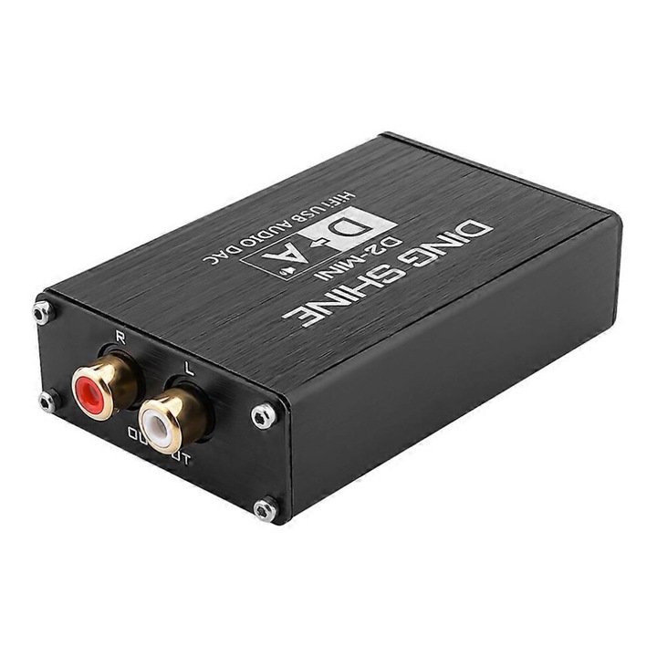 Dekóder audio DAC USB 32bit 384kHz többszínű 7.8x5.1x2.1cm