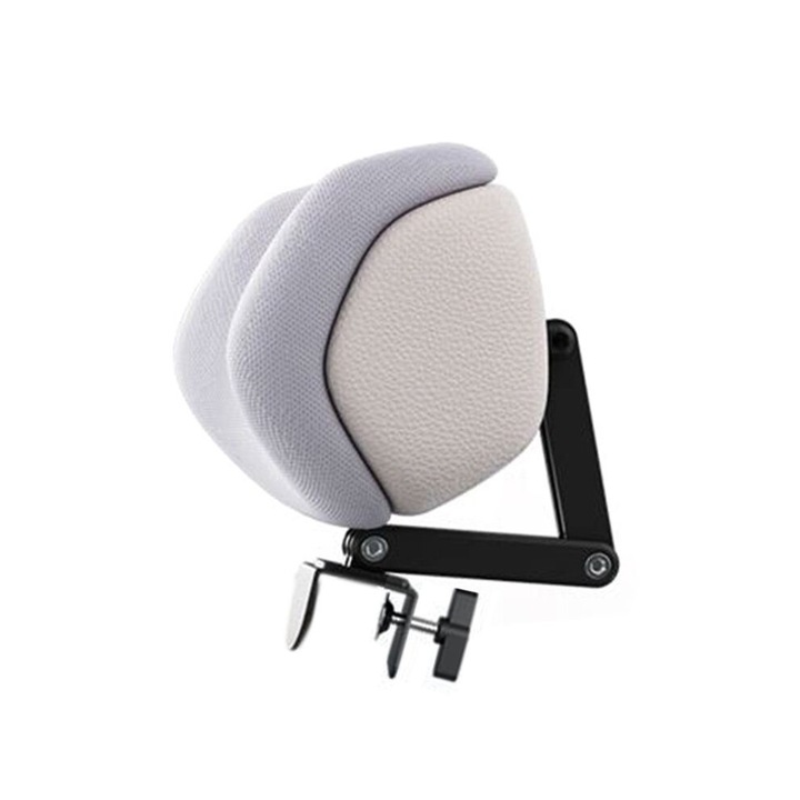 Perna suport cervical spuma memorie reglabila, negru
