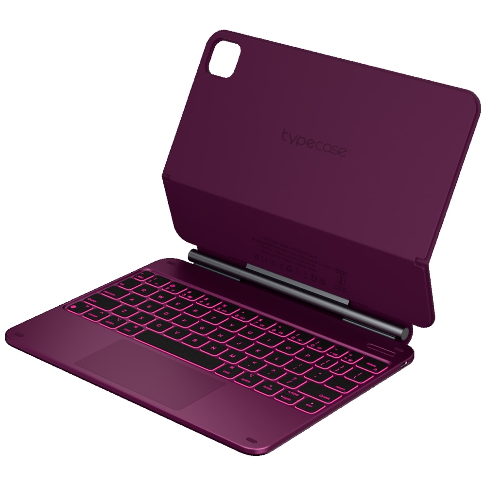 Husa tableta Typecase Edge cu tastatura, rosu, 11 inch