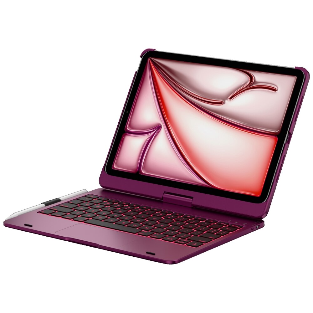 Husa tableta Typecase Flexbook Touch cu tastatura, rosu, 11 inch