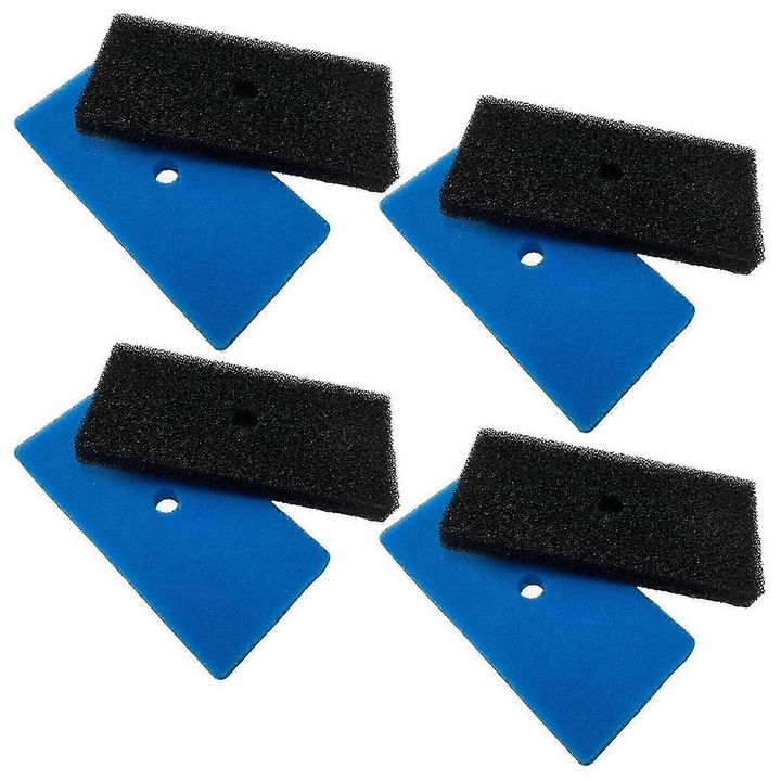 Set 4 filtre burete pentru iaz, 8+4+4 piese, multicolor
