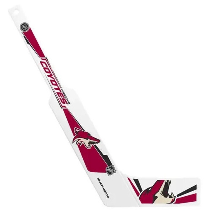 Generikus, Mini hoki/mini-stick hordozó ütő, műanyag, Hivatalos NHL Anaheim Ducks dizájnnal, Többszínű, Egyedi