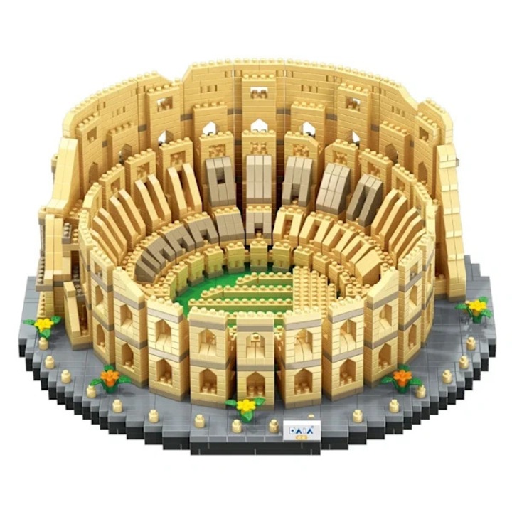 3D конструктор Римски Колизеум, 5594 части, многоцветен